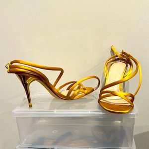 Gold Zara Heels